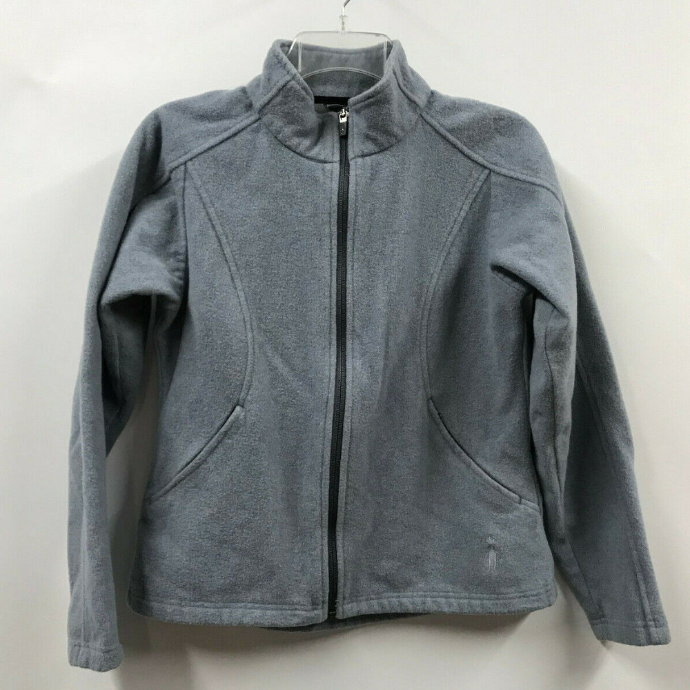 Smartwool Fitted Zip Up Wool Blend Jacket